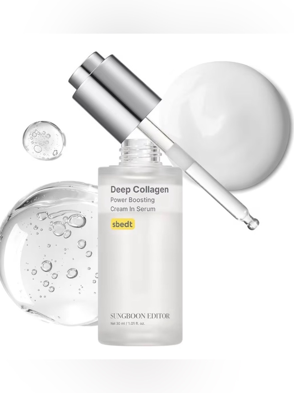 SUNGBOON EDITOR Deep Collagen Power Boosting Cream-In Serum 30ml / 1.01oz NIB✨